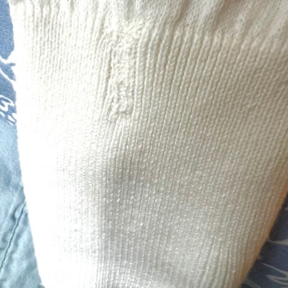 Old Navy White Cardigan Sweater with Shawl Lapels - Picture 10 of 10